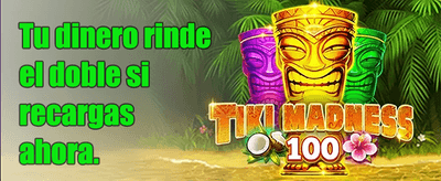 Bono de Bienvenida 100% Casino promotion banner